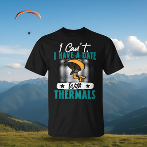 Camiseta Paraglider I Cant Have A Date With Thermals - Product Image 3