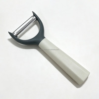 Professionele 2-delige groenteschillerset - Y- en rechte schillers met zeshoekige grip & 3Cr13 messen
