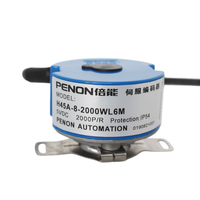 Encodeur rotatif à arbre creux H45A-8-2000WL6M, 2000 PPR, capteur optique à sortie d'impulsions, capteur de position pour automatisation industrielle