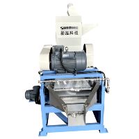 Machine de recyclage de fil de câble automatique SHINHO petite meuleuse de broyeur de fil avec granulateur de cuivre aluminium traité neuf et usagé