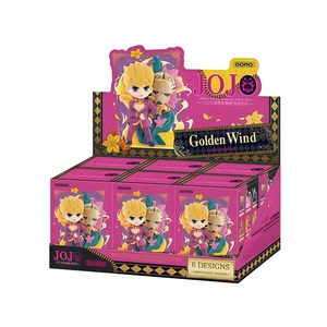 ของแท้ 100% POPMART Resonance <span class=keywords><strong>JOJO</strong></span>'s Wonderful Adventure ซีรีส์ Gold Wind กล่องสุ่ม PVC ของเล่นฟิกเกอร์เซอร์ไพรส์สุดสร้างสรรค์ - Product Image 1