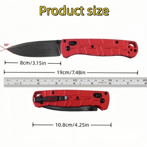 มีดพับ Benchmade 535 รุ่นยอดนิยม สำหรับกิจกรรมกลางแจ้ง ใบมีดเหล็ก S30V ด้ามอลูมิเนียม สินค้าในสหรัฐฯ จัดส่งรวดเร็ว เหมาะสำหรับการตั้งแคมป์ - Product Image 6