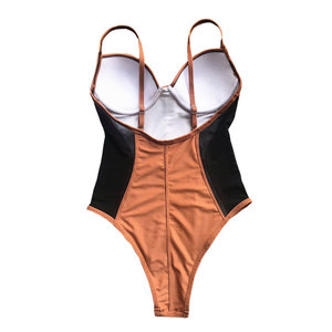 Monokini Sexy Een Stuk Badmode Hot Sexy Bikini Jong Meisje Badmode Foto