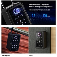 Boîte de rangement intelligente pour clés YOUHE avec déverrouillage par empreinte digitale, WiFi, BLE et application - Boîte à clés intelligente