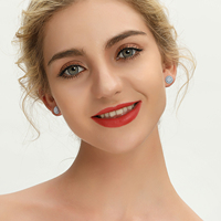 Boucles d'oreilles clous QX en argent sterling 925 plaqué or, motif tournesol rond avec zircon, pour femme, cadeau de fête