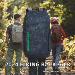 2024 New Kebon Unisex Fashion Outdoor Backpack <b>Nylon</b> Double-<b>Shoulder</b> Zipper Closure 20-36L for Hiking and Trekking Emergency <b>Bag</b> - Product Image 2