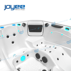 JOYEE 4 personnes Vente en gros directe en usine Spa extérieur de luxe Bain à remous Système Balboa moderne Nouveau <span class=keywords><strong>coin</strong></span> jupe pour <span class=keywords><strong>jacuzzi</strong></span> pour hôtels - Product Image 3