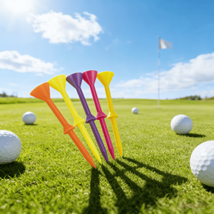 ทีกอล์ฟพลาสติกรูปแก้วมาร์ตินี่สุดสร้างสรรค์ อุปกรณ์เสริมกอล์ฟสุดสนุก ทีกอล์ฟแบบยกสูง ทนทาน ของขวัญกอล์ฟธีมบาร์ - Product Image 1