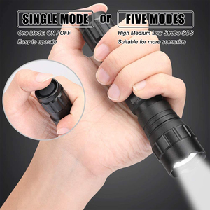 Đèn pin sạc đa chức năng siêu sáng 1000 Lumens, 5 chế độ, hợp kim nhôm 6061T, chống nước, bền bỉ - Product Image 4