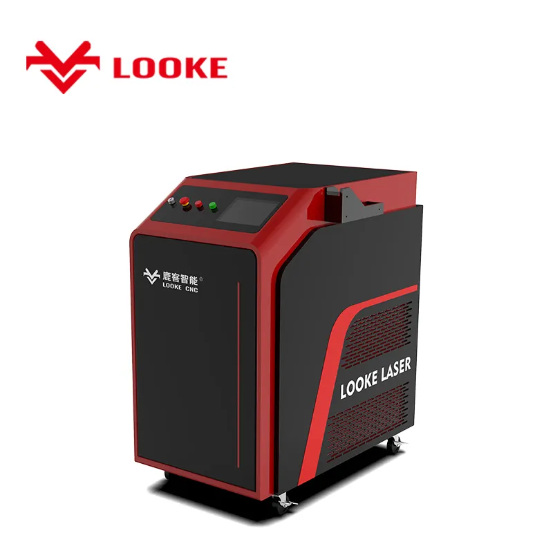 Mesin pemotong pembersih las serat Laser genggam, pemotong pembersih las logam 1500W 2000W 3000W 3 in 1