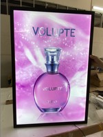 16x24,18x24,24x36,27x40 Kotak Lampu Kustom Bingkai Tipis LED Poster Dinding untuk Iklan Bingkai Snap LED Kotak Lampu Bercahaya