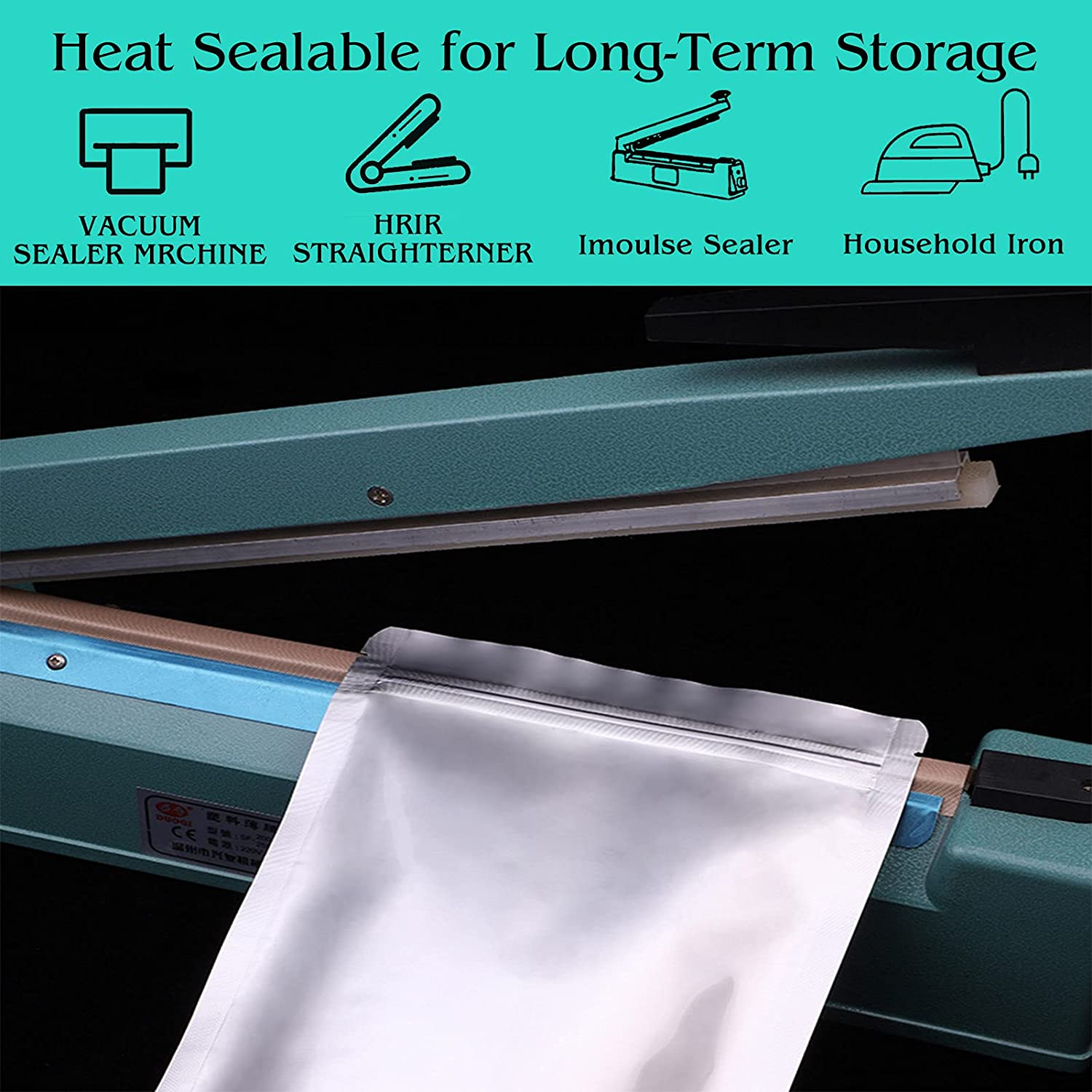 Zip Lock Bags Resealable Custom Aluminum Foil  Metalized Bag, Nylon Retort Pouch For Frozen Food Tear Notch