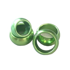 Anillo de aluminio COLORIDO tipo bola de diseño novedoso, anillo de pájaro de 2-18mm para palomas, loros, cinturón de pie <span class=keywords><strong>canario</strong></span>, Pájaros de Jade - Product Image 1