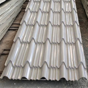 Tôle de toiture en fer de haute qualité en métal ondulé revêtu de zinc galvanisé de couleur tuile de toiture - Product Image 6