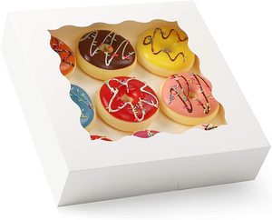 Bánh quy đơn bánh ngọt tráng miệng bánh rán hộp Bánh quy có cửa sổ - Product Image 4