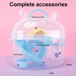 Gabbia per cavia trasparente portatile all'aperto piccola gabbia per animali di nuova concezione - Product Image 3