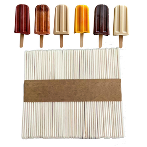 Chất lượng cao dùng một lần <span class=keywords><strong>Popsicle</strong></span> Gậy 93 Mét kích thước tùy chỉnh gỗ Ice Cream Sticks - Product Image 2