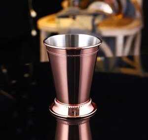 Taza de Cobre de 12oz/350ml en Color Oro Rosa, Negro y Plata para Bebidas Mixtas, Mojito, Mint Julep, Taza de Cóctel de Acero Inoxidable - Product Image 2