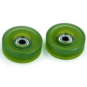 Roda PU vs Roda PVC, Apakah Sol Karet atau PU yang Lebih Baik? PU60848-16 608RS 8x48x16mm Rolos De Poliuretano Pu Guide Roller Pulley - Product Image 4