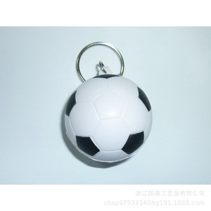 Bimbo Soccer Ball Keychain Pu Foam High <b>Rebound</b> Stress Relief Portable Promotional Gift - Product Image 4