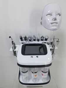 Instrument de beauté 11-en-1 Perle Noire très apprécié pour le contouring du visage, le lifting, la gestion des pores, l'anti-âge et l'exfoliation pour les spas - Product Image 3