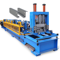 Machine à poinçonner automatique de panneaux en acier, pour personnalisé C, Z, U, violet