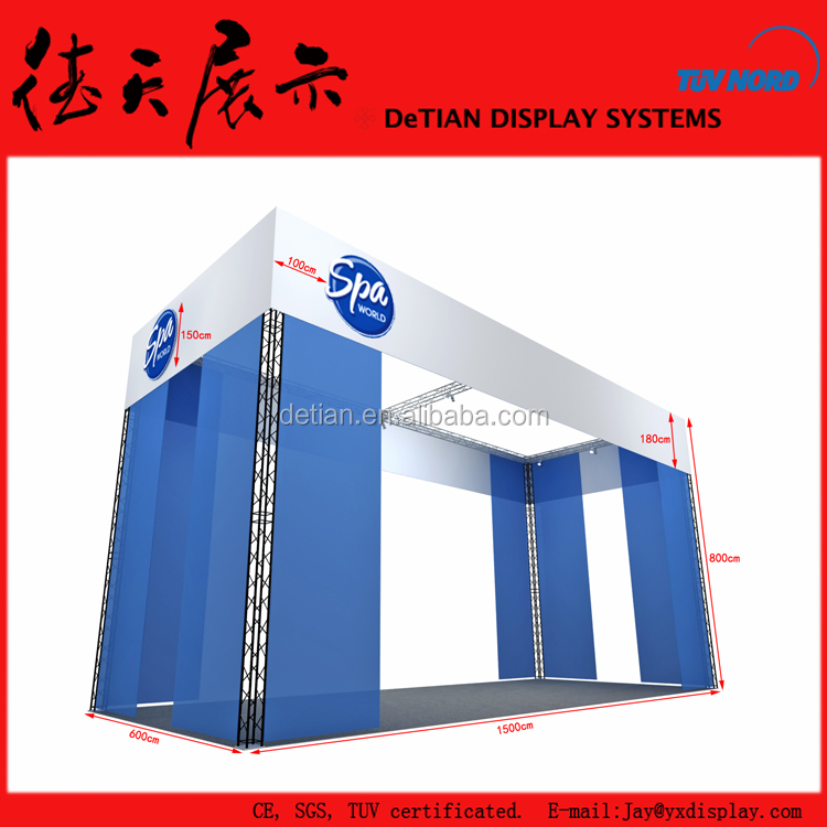 Constructeurs de stands d'exposition de stand d'exposition modulaire système