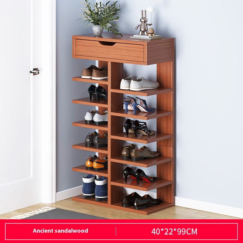 7-layer antique sandalwood color 99cm