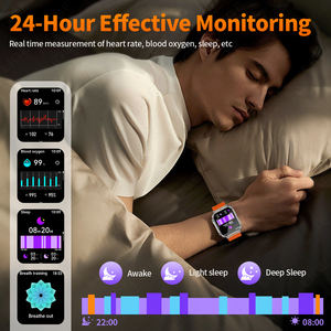 Montre intelligente LIGE BWP60 2 en 1 Briquet électronique Répondre aux appels Montre intelligente pour hommes Lecteur de musique Montre <span class=keywords><strong>d</strong></span>'extérieur IOS Android - Product Image 5