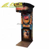 Machine de jeu d'arcade de boxe ACS Ultimate Big Punch à monnayeur avec garantie d'un an