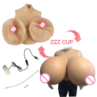 Formes de poitrine gonflables DIY ZZZ en silicone pour poupées sexy, idéales pour les cosplayers, les transgenres, les gays et les LGBTQ+