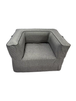 Canapé gonflable d'extérieur IHOMEINF avec pompe intégrée, chaises de camping, table à panneaux solaires, canapé gonflable d'extérieur