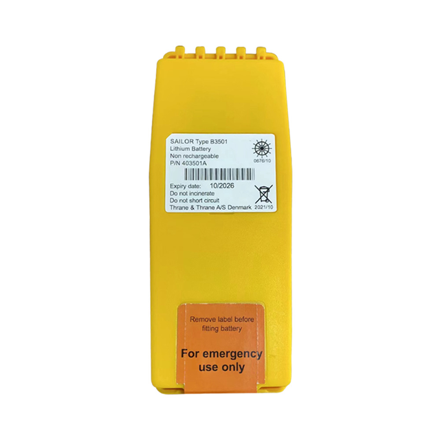 Original Sailor B3501 403501A Non-Rechargeable Li-ion Battery Emergency Primary Battery for Sailor SP3520 Marine VHF GMDSS Radio