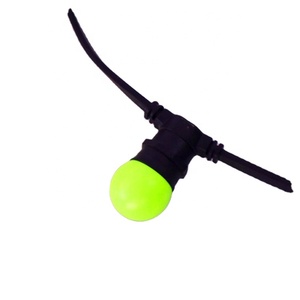 IP65 야외 꽃줄 E27 LED 벨트 라이트 스트링 스타일 휴일 조명을위한 플랫 와이어 크리스마스 장식 - Product Image 4