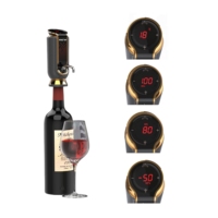 Aérateur électrique de vin de distributeur quantitatif automatique d'alcool d'usine avec l'économiseur de vide de vin avec l'affichage à LED
