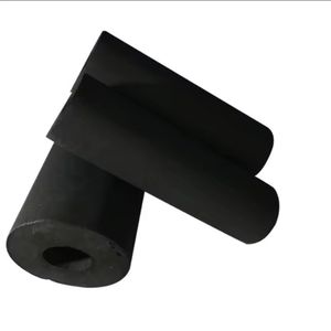 High Density Closed Cell Rubber <b>Foam</b> Tube Flexible Soundproof Heat Preservation Insulation Pipe for HVAC - Product Image 2