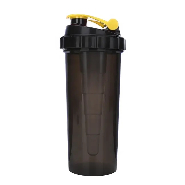 800 ml al por mayor barato plástico proteína leche Shaker Joy Spider Shaker botella para proteína gimnasio