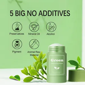 Skin Care Facial Stick Remove Pore Deep Cleansing Blackhead Remover Acne Green Tea Mask Stick Beauty Products For Women