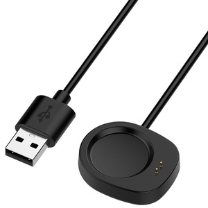 Cable de carga para reloj inteligente negro de 1m, cable magnético, repuesto de carga USB para <span class=keywords><strong>cargador</strong></span> <span class=keywords><strong>Amazfit</strong></span> 3 A2322, 1 metro - Product Image 3