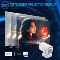 HY260 PRO Auto Focus 1080P 280 ANSI LED Android 14 24 Langues 4K Haut-parleurs intégrés Cadeau de Noël Home Cinéma Portable