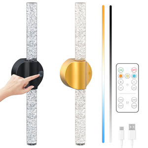 Lampe murale en acrylique Tianqi Intelligence, 36V LED, commande tactile, style moderne minimaliste, pour l'éclairage des couloirs et escaliers d'hôtel - Product Image 2