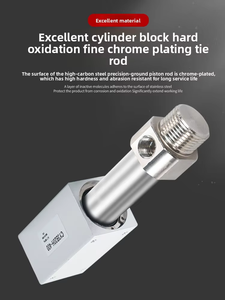Componenti Pneumatici CY1B CY3B40-100, Cilindro Senza Stelo a Accoppiamento Magnetico con Componente Cuscinetto Centrale - Product Image 3