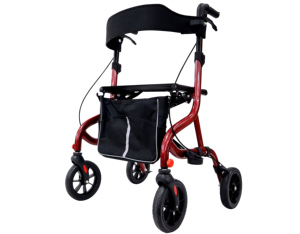 <span class=keywords><strong>D</strong></span>éambulateur à main en aluminium avec siège pliable <span class=keywords><strong>D</strong></span>éambulateur adulte pour la mobilité des personnes âgées - Product Image 1
