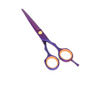 Tijeras de Peluquería Profesionales de Lujo, Tijeras para Cabello de Acero Inoxidable, Rendimiento Suave, Acabado de Color Único TWEEZEX MW-A77-031 - Product Image 1