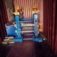 Ligne de production de barres d'armature RunHao de 5,5 à 32 mm de diamètre, laminoir à chaud d'occasion Star Steel avec moteur et engrenages, haute productivité