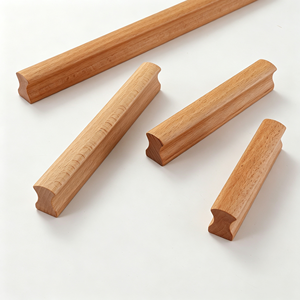 Tirador de Madera para Muebles, Diseño Minimalista, Tirador para Cajones, Tirador Resistente para Armarios - Product Image 1