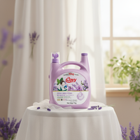 Vente en gros usine – Liquide de lavage Covy 5kg à l'arôme de lavande, 80%+ d'ingrédients, anti-décoloration, doux