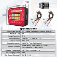 Herramienta de Prueba de ECU en Banco, Detector de Placas de Circuito de ECU Móvil WOYO CTB007, Herramienta de Diagnóstico de CAN BUS Automotriz
