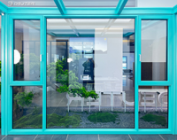 Protectores de Esquinas de Cobertura Total para Ventanas Oscilobatientes de Aluminio, Sellado Multicapa con Aislamiento Térmico para Proyectos de Condominios de Lujo