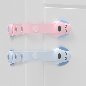 2 unids/lote sello cajón puerta armario fabricación profesional inodoro <span class=keywords><strong>cuidado</strong></span> protección niños cerradura nueva cerradura <span class=keywords><strong>de</strong></span> seguridad para bebés - Product Image 2